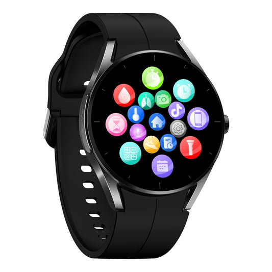 KS05 1.32 inch IP67 Waterproof Color Screen Smart Watch,Support Blood Oxygen / Blood Glucose / Blood Lipid Monitoring(Black) by buy2fix