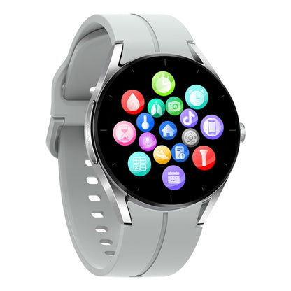 KS05 1.32 inch IP67 Waterproof Color Screen Smart Watch,Support Blood Oxygen / Blood Glucose / Blood Lipid Monitoring(Silver Gray) by buy2fix