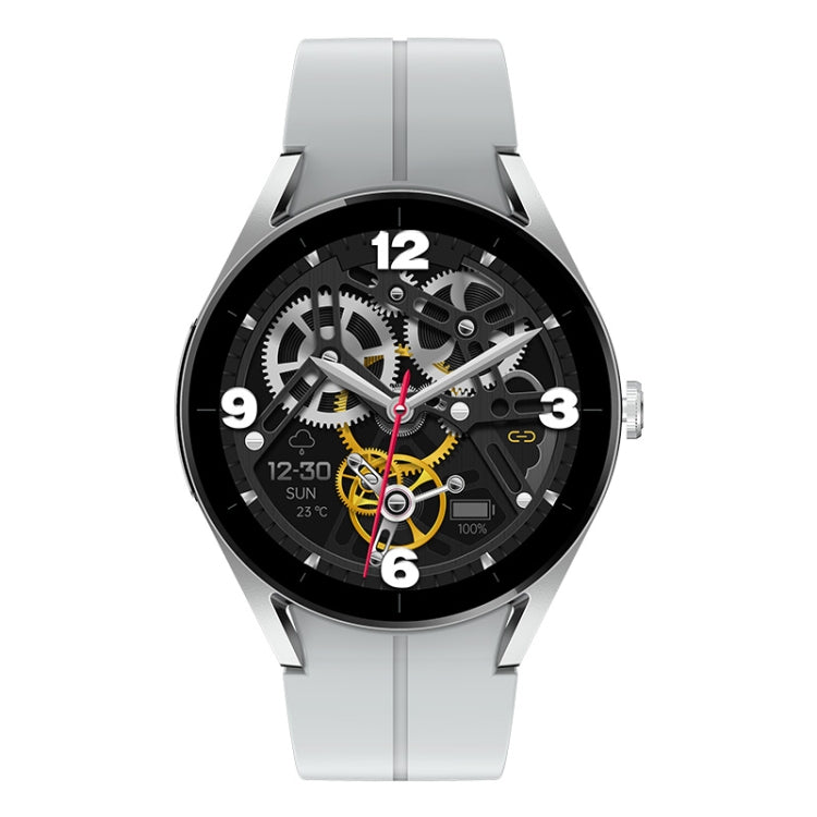 KS05 1.32 inch IP67 Waterproof Color Screen Smart Watch,Support Blood Oxygen / Blood Glucose / Blood Lipid Monitoring(Silver Gray) by buy2fix