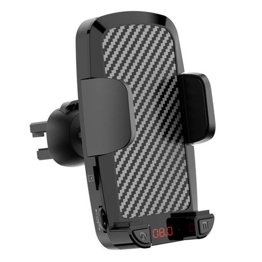 CS14 Car Interior Air Vent Mount Phone Stand MP3 Player FM Bluetooth Transmitter by buy2fix