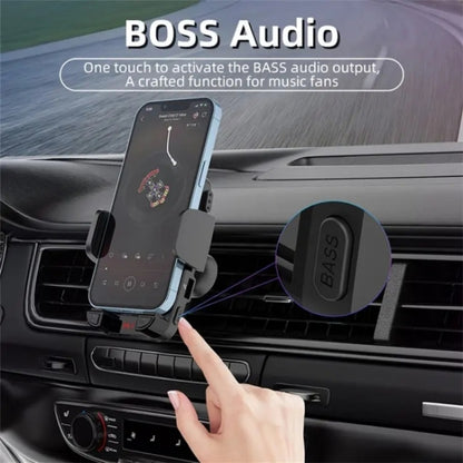 CS14 Car Interior Air Vent Mount Phone Stand MP3 Player FM Bluetooth Transmitter by buy2fix