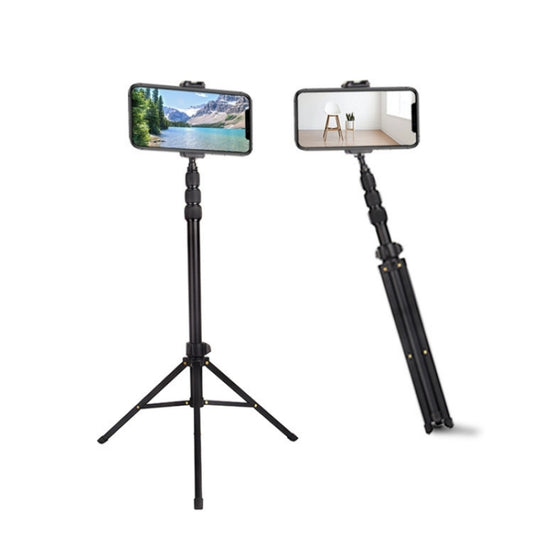 JMARY MT45 Cell Phone Clip Camera Mount Holder Telescopic Selfie Stick Outdoor Tripod Stand by buy2fix