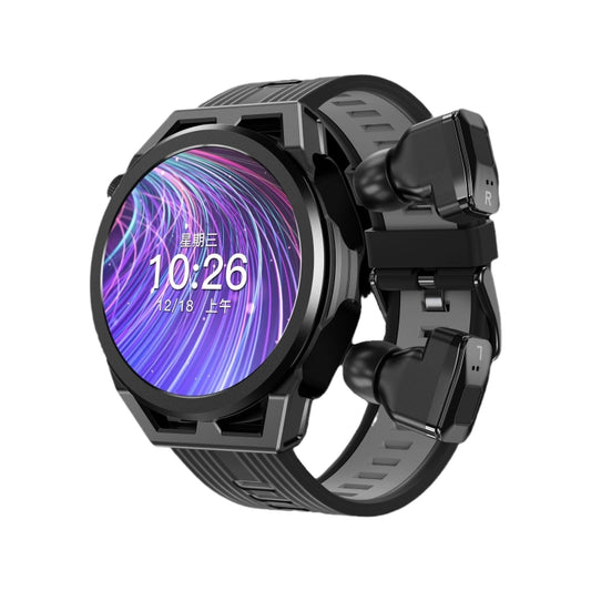 N18 1.53 inch Color Screen Smart Watch,Support Heart Rate / Blood Pressure / Sleep Monitoring(Black) by buy2fix