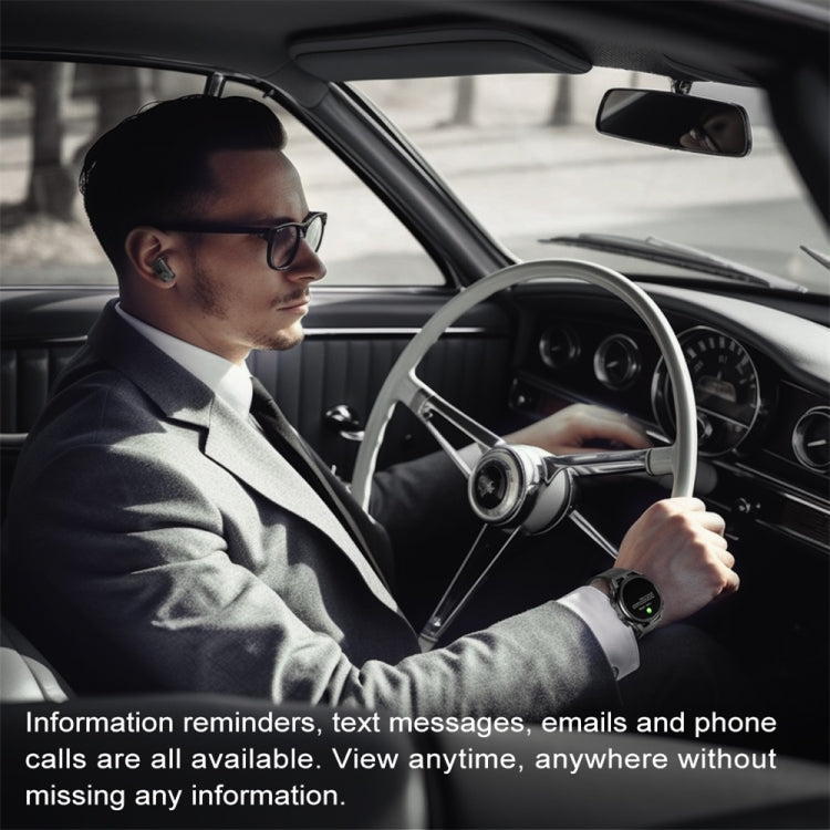 N18 1.53 inch Color Screen Smart Watch,Support Heart Rate / Blood Pressure / Sleep Monitoring (Grey) by buy2fix