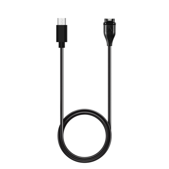 For Garmin Approach S62 Type-C Port Watch Charger With Data Transmission(Black)