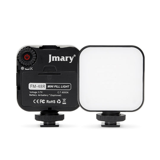 JMARY FM-48R Dimmable Photographie LED Lumière de Remplissage Portable Mini Caméra Téléphone Lumière de Remplissage
