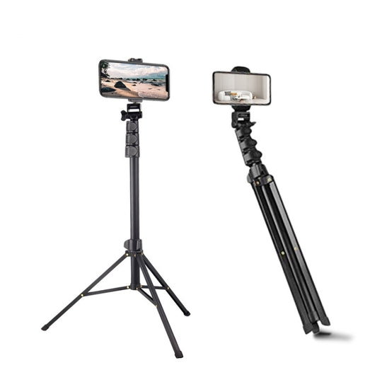 JMARY MT-36 4 Sections Adjustable Camera Stand Tripod 67-inch Live Streaming Phone Tripod