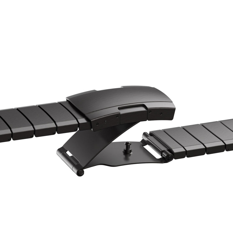 For Garmin Quatix 7 Titanium Alloy Quick Release 22mm Watch Band(Black) - Watch Bands by buy2fix | Online Shopping UK | buy2fix