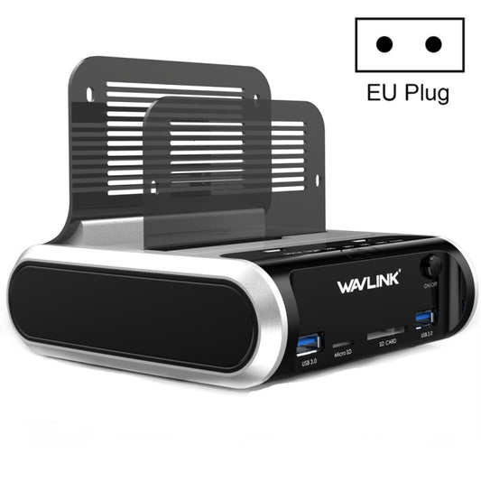 Wavlink ST336A SSD HDD Fast Offline Clone SATA  USB 3.0 External Hard Drive Case(EU Plug) - HDD Enclosure by WAVLINK | Online Shopping UK | buy2fix