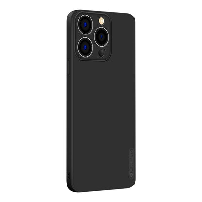 For iPhone 15 Pro Max PINWUYO Sense Series Liquid Silicone TPU Phone Case(Black) - iPhone 15 Pro Max Cases by PINWUYO | Online Shopping UK | buy2fix