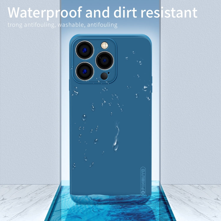 For iPhone 15 Pro Max PINWUYO Sense Series Liquid Silicone TPU Phone Case(Green) - iPhone 15 Pro Max Cases by PINWUYO | Online Shopping UK | buy2fix