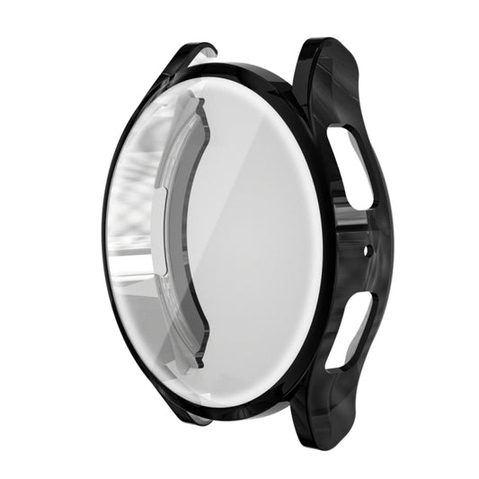 For Samsung Galaxy Watch 6 44mm Fully Enclosed TPU Watch Protective Case(Black) - Watch Cases by buy2fix | Online Shopping UK | buy2fix