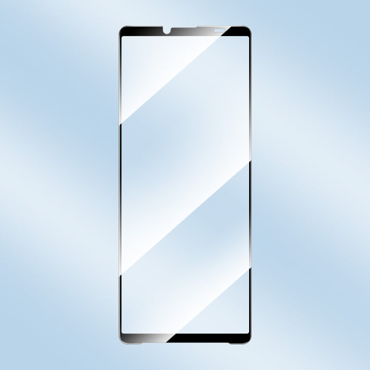 For Sony Xperia 10 V 2pcs ENKAY Full Glue High Aluminum-silicon Tempered Glass Film - Sony Tempered Glass by ENKAY | Online Shopping UK | buy2fix