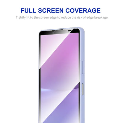 For Sony Xperia 10 V 2pcs ENKAY Full Glue High Aluminum-silicon Tempered Glass Film - Sony Tempered Glass by ENKAY | Online Shopping UK | buy2fix