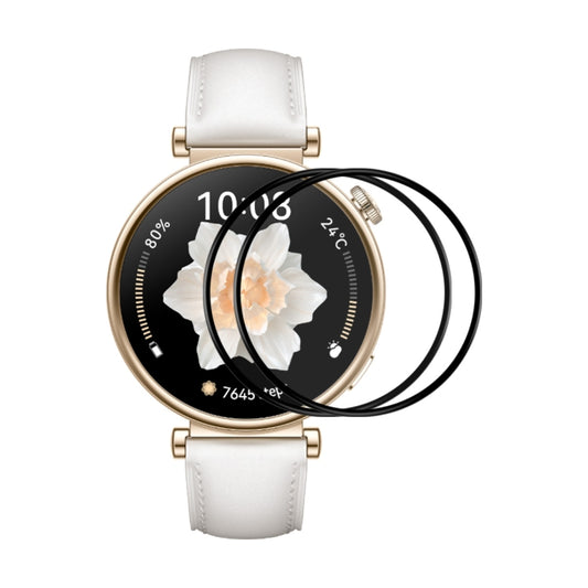 For Huawei Watch GT 4 41mm 2pcs ENKAY 3D Full Coverage Soft PC Edge PMMA HD Screen Film - Screen Protector by ENKAY | Online Shopping UK | buy2fix