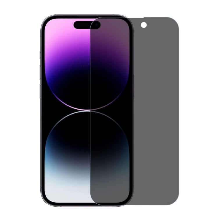 For iPhone 14 Pro Max NORTHJO A++ 0.3mm 28 Degree Privacy Screen Tempered Glass Film - iPhone 14 Pro Max Tempered Glass by NORTHJO | Online Shopping UK | buy2fix