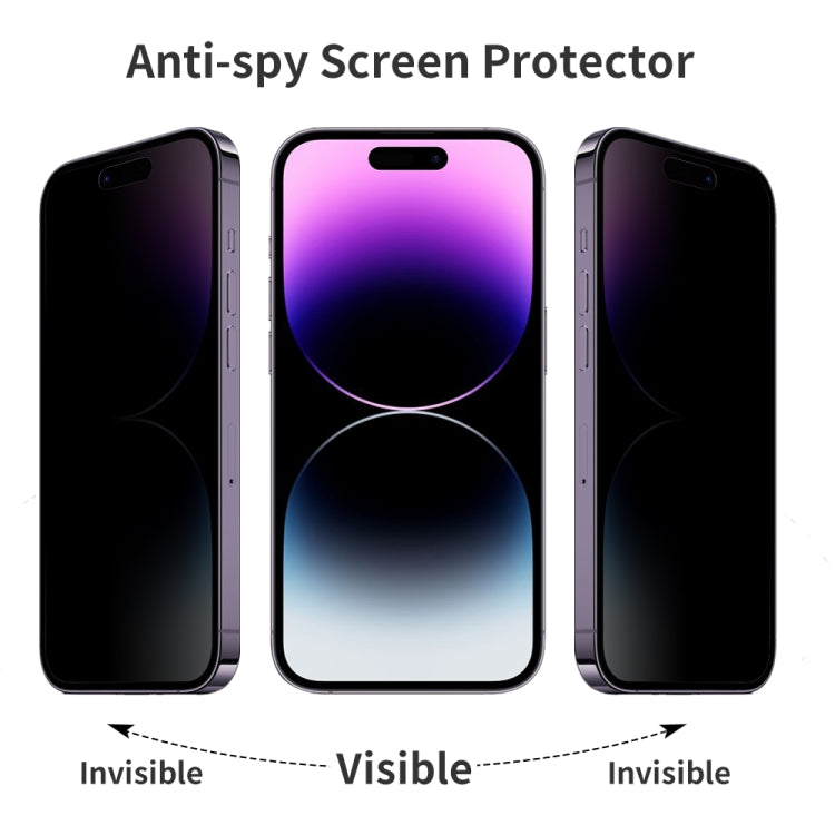 For iPhone 14 Pro Max NORTHJO A++ 0.3mm 28 Degree Privacy Screen Tempered Glass Film - iPhone 14 Pro Max Tempered Glass by NORTHJO | Online Shopping UK | buy2fix
