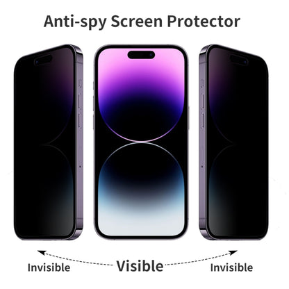 For iPhone 14 Pro Max NORTHJO A++ 0.3mm 28 Degree Privacy Screen Tempered Glass Film - iPhone 14 Pro Max Tempered Glass by NORTHJO | Online Shopping UK | buy2fix