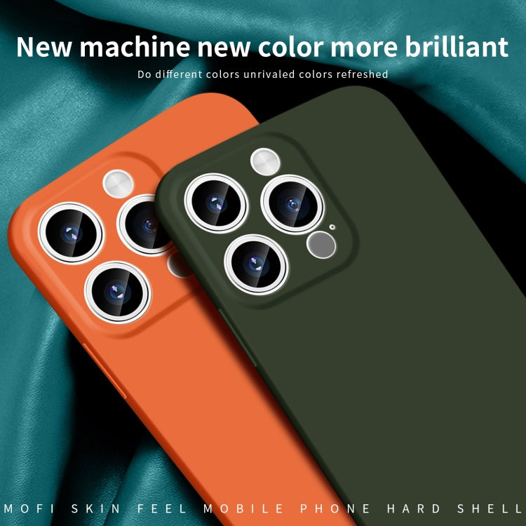 For iPhone 15 Pro MOFI Qin Series Skin Feel All-inclusive PC Phone Case(Green) - iPhone 15 Pro Cases by MOFI | Online Shopping UK | buy2fix