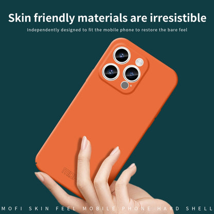 For iPhone 15 Pro MOFI Qin Series Skin Feel All-inclusive PC Phone Case(Beige) - iPhone 15 Pro Cases by MOFI | Online Shopping UK | buy2fix