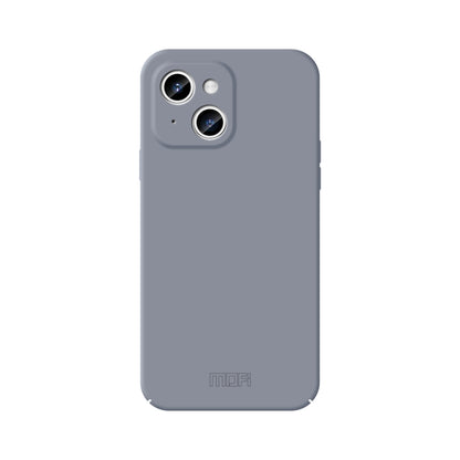 For iPhone 15 MOFI Qin Series Skin Feel All-inclusive PC Phone Case(Gray) - iPhone 15 Cases by MOFI | Online Shopping UK | buy2fix