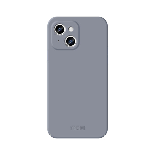 For iPhone 14 MOFI Qin Series Skin Feel All-inclusive PC Phone Case(Gray) - iPhone 14 Cases by MOFI | Online Shopping UK | buy2fix