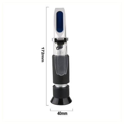 RZ120 Refractometer Beer Brix Wort Sugar Alcohol Specific Gravity Salinity Measurement Handheld Tool Specific Gravity Meter - Digital Refractometer by buy2fix | Online Shopping UK | buy2fix