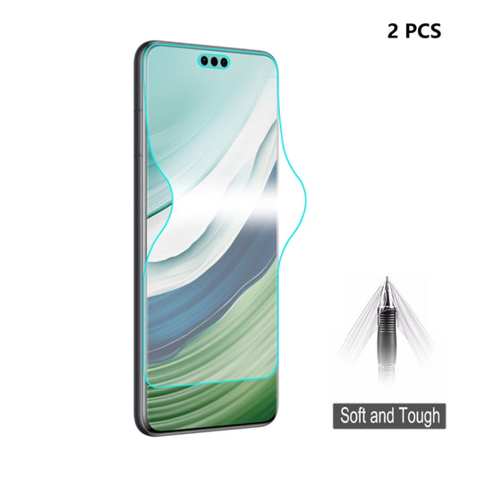 For Huawei Mate 60 Pro 2pcs ENKAY Hat-Prince Full Glue Coverage Soft Explosion-proof Hydrogel Film - For Huawei by ENKAY | Online Shopping UK | buy2fix