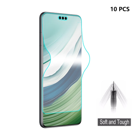 For Huawei Mate 60 Pro 10pcs ENKAY Hat-Prince Full Glue Coverage Soft Explosion-proof Hydrogel Film - For Huawei by ENKAY | Online Shopping UK | buy2fix