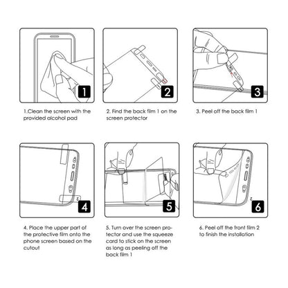 For Huawei Mate 60 Pro 10pcs ENKAY Hat-Prince Full Glue Coverage Soft Explosion-proof Hydrogel Film - For Huawei by ENKAY | Online Shopping UK | buy2fix