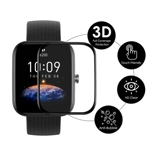 For Amazfit Bip 5 / Bip 5 Pro ENKAY ENKAY 3D Full Coverage Soft PC Edge PMMA HD Screen Film - Screen Protector by ENKAY | Online Shopping UK | buy2fix