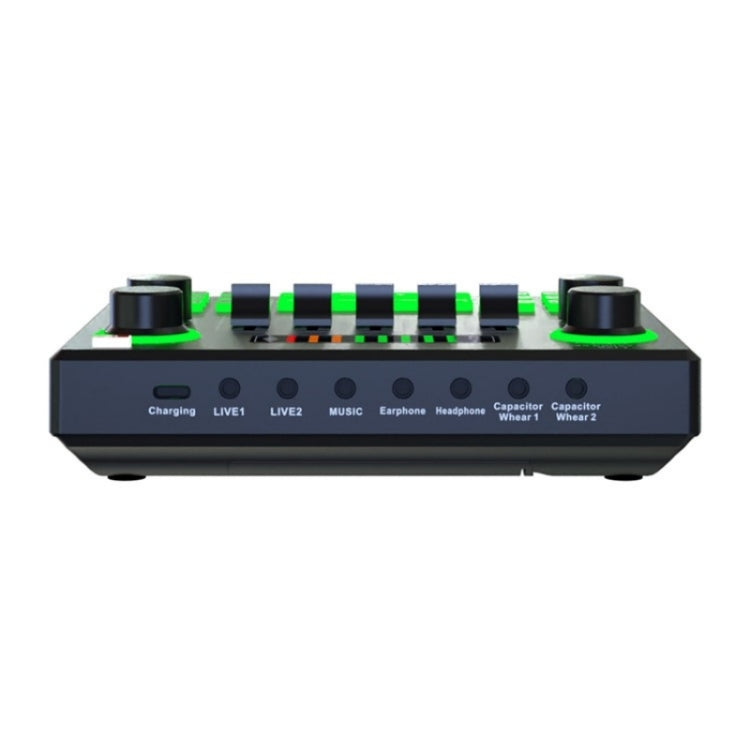 V9SJ Multifunctional Live Sound Card External Audio Mixer by buy2fix
