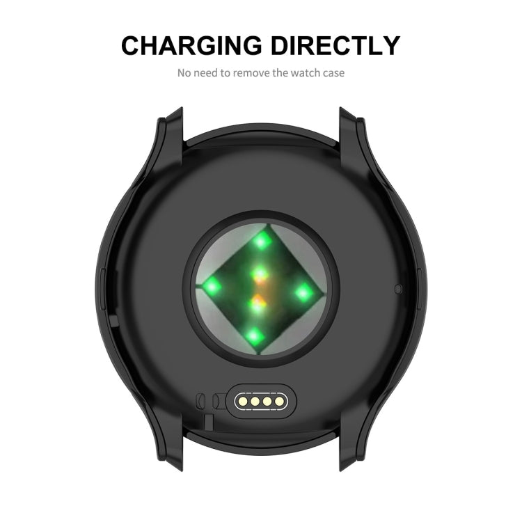 For Garmin Venu 3 ENKAY Hat-Prince Full Coverage Tempered Glass Film Integrated PC Watch Cover(Black) by ENKAY