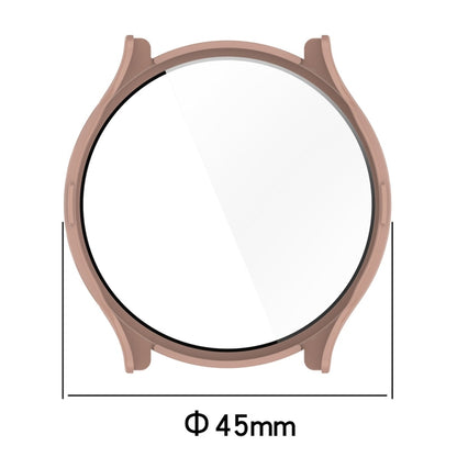 For Garmin Venu 3 ENKAY Hat-Prince Full Coverage Tempered Glass Film Integrated PC Watch Cover(Dark Green) - Watch Cases by ENKAY | Online Shopping UK | buy2fix