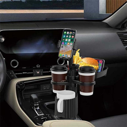 A06 Multifunctional Car Cup Mug Bottle Holder Mobile Phone Mount Stand Food Snack Tray Table(Green) by buy2fix