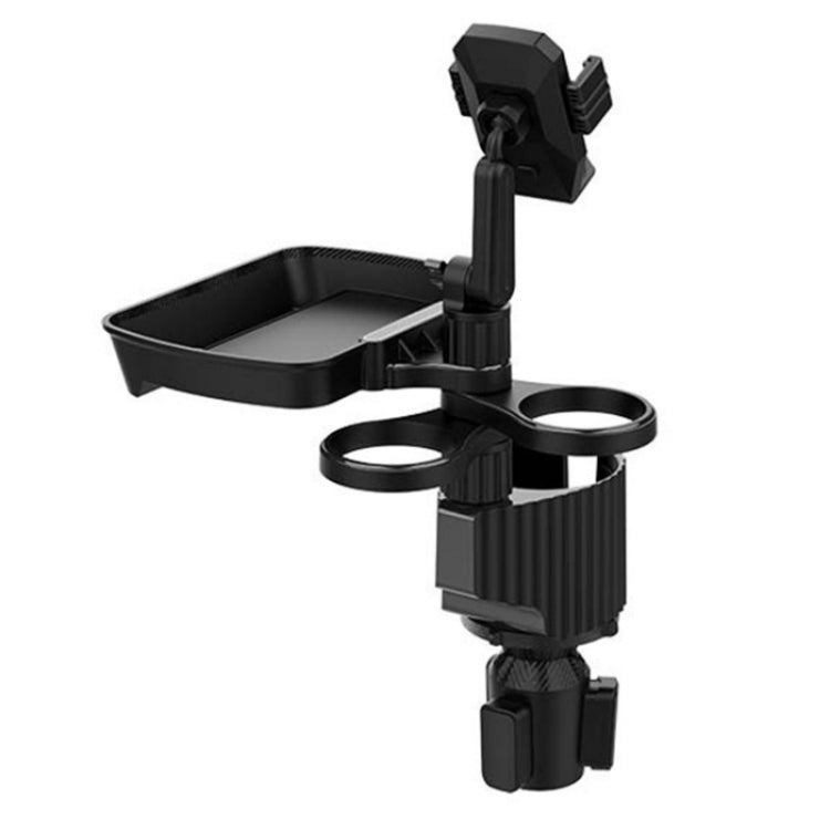 A06 Multifunctional Car Cup Mug Bottle Holder Mobile Phone Mount Stand Food Snack Tray Table(Green) by buy2fix