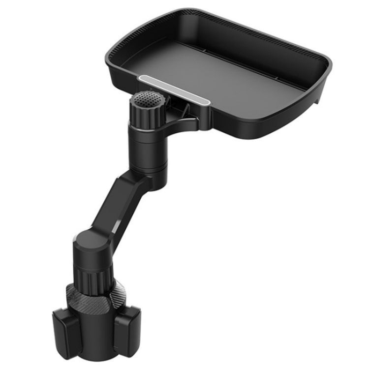 D09 Mobile Phone Stand Plastic Car Cup Holder Mount Food Snack Rotation Tray by buy2fix
