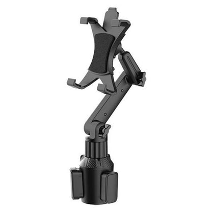 CUP-B17 Mini 2 Shaft Rotating Car Cup Holder Tablet Mount Universal Long Neck Car Cup by buy2fix