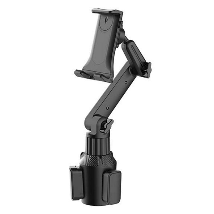 CUP-B16 Universal Long Neck 2 Shaft Rotating Car Cup Mount Phone Holder by buy2fix