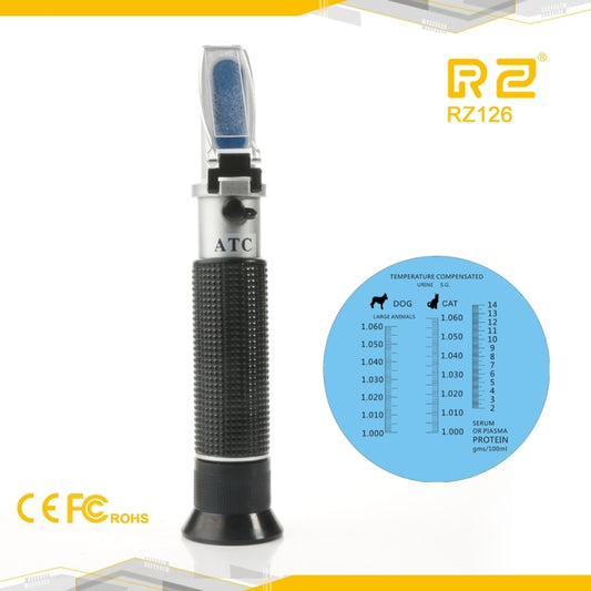 Pet dog cat serum protein plasma hemoglobin tester urine specific gravity RZ126 - Digital Refractometer by buy2fix | Online Shopping UK | buy2fix