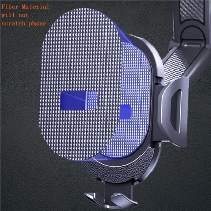 ES33 Car Mobile Phone Holder Bracket Carbon Fiber 360 Degree Rotation Suction Cup Mount(Black) by buy2fix