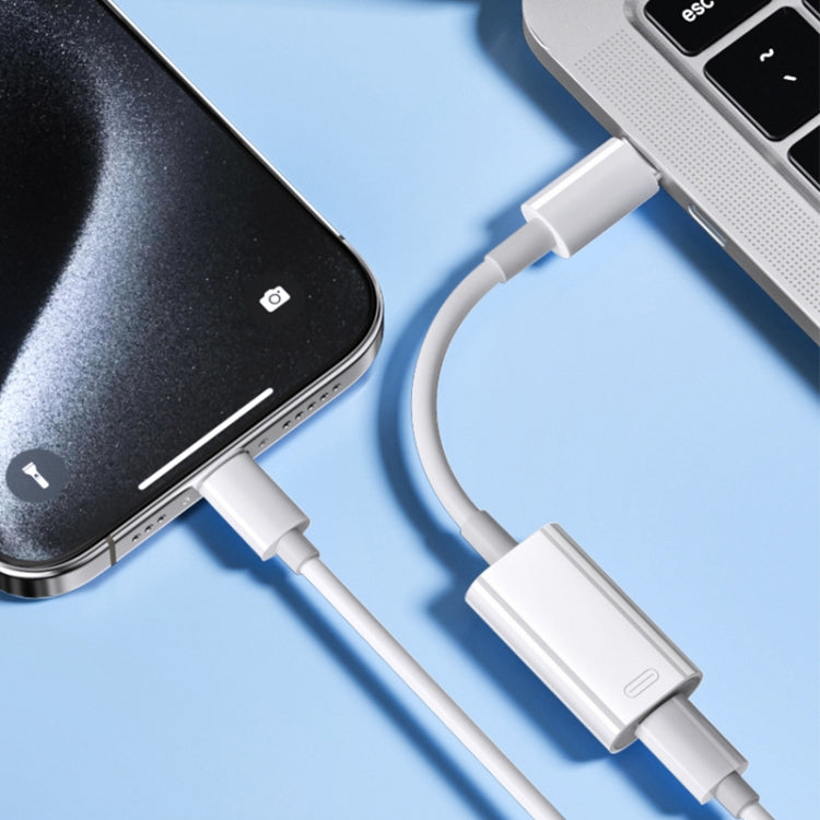 DS-TC-IP15 iOS 8 Pin Cable Female to USB-C / Type-C Male Adapter by buy2fix