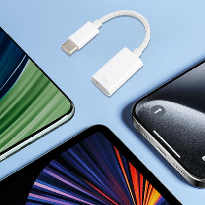 DS-TC-IP15 iOS 8 Pin Cable Female to USB-C / Type-C Male Adapter by buy2fix