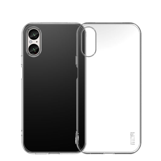 For Sony Xperia 5 V MOFI Ming Series Ultra-thin TPU Phone Case(Transparent) - Sony Cases by MOFI | Online Shopping UK | buy2fix