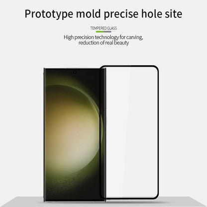 For Samsung Galaxy S24 5G PINWUYO 9H 2.5D Full Screen Tempered Glass Film(Black) - Galaxy S24 5G Tempered Glass by PINWUYO | Online Shopping UK | buy2fix
