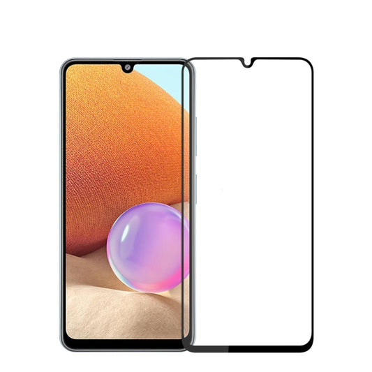 For Samsung Galaxy A15 PINWUYO 9H 2.5D Full Screen Tempered Glass Film(Black) - Galaxy Tempered Glass by PINWUYO | Online Shopping UK | buy2fix