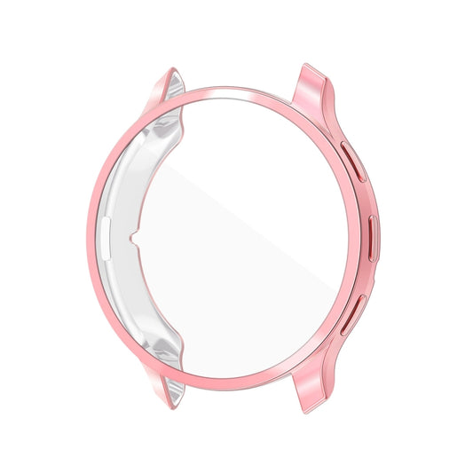 For Garmin Venu 3 ENKAY Hat-Prince Full Coverage Electroplated TPU Watch Case with Screen Protection(Pink) - Watch Cases by ENKAY | Online Shopping UK | buy2fix