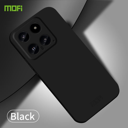 For Xiaomi 14 MOFI Qin Series Skin Feel All-inclusive PC Phone Case(Black) - 14 Cases by MOFI | Online Shopping UK | buy2fix