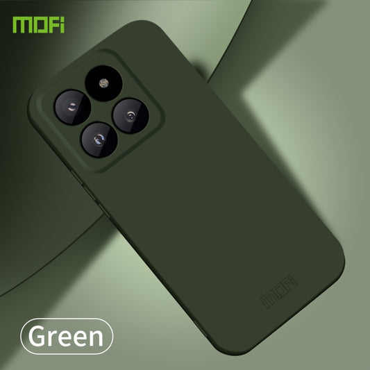 For Xiaomi 14 Pro MOFI Qin Series Skin Feel All-inclusive PC Phone Case(Green) - 14 Pro Cases by MOFI | Online Shopping UK | buy2fix