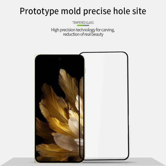 For OPPO Find N3 MOFI 9H 2.5D Full Screen Tempered Glass Film(Black) - OPPO Tempered Glass by MOFI | Online Shopping UK | buy2fix